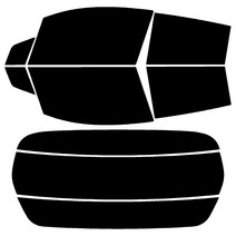 로톰 스파크 측후면 썬팅필름, 스파크 (11-15), RTF-1S 05 (진함), 쉐보레