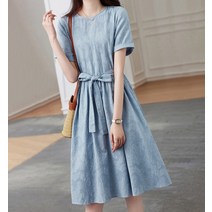 풀인 소레브 자카드 원피스