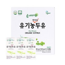 바리의꿈 유기농두유 NONGMO 비건 삼육 두유, 32팩, 190ml