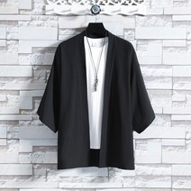 여름신상 남성 아이스 7부 카디건 쿨 재킷 반팔 점퍼 빅사이즈포함