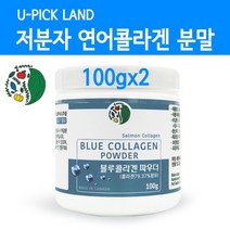 U-PICK LAND 저분자 피쉬 콜라겐 가루 트리펩타이드 저분자어류콜라겐 분말 수용성 연어콜라겐 히알루론산 먹는콜라겐 생선껍질콜라겐 파우더 가수분해 나노 블루베리추출물 로얄젤리 피부관리 블루콜라겐 단일어종, wjba_qwhs2
