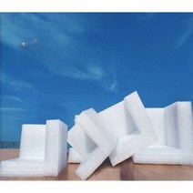 PE폼 모서리 보호대 500개 포장 완충재 전자제품 보호, 100x100x100-20 200pcs