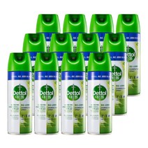 데톨 항균 스프레이 450ml 모닝 듀 12개, 450ml 12개