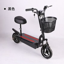 코스트코킥보드 렌탈 킥보드 중고 전동 기함급 두발 휠리스 나노휠 바퀴큰 초등학생 자전거 대리운전 좌식, 블랙색, 12A 리튬 배터리