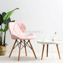 소녀 귀여운 Ins 홈 백업 메이크업 의자 침실 그물 레드 네일 작은 의자 간단한 게으른 책상, Gold