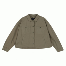 [엔터식스]버커루 여성 숏기장 빈티지 셔켓(B225SH500P)B225SH500P