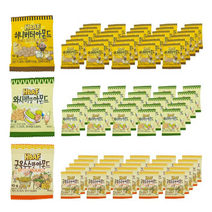 길림양행 HBAF 허니버터 군옥수수맛 와사비맛아몬드10g x 30개 세트(총180개), 10g x 30개세트(총180개)