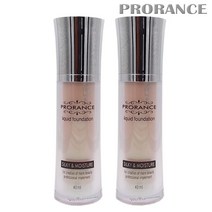 프로랑스 리퀴드 파운데이션 40ml 23호 베이지 2개 (실키&모이스처)