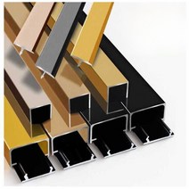 스테인리스몰딩 액자몰딩 벽몰딩 ㄷ자 U자 T자 도배몰딩 셀프인테리어 실내몰딩, U자형 10x20mm(개당 2.5미터)