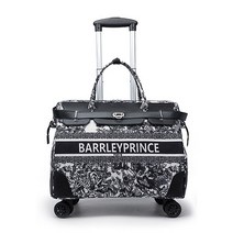 매스티지 바퀴 보스턴백 4휠 트롤리 캐리어 골프 출장 여행