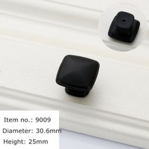 DXS 블랙 가구 캐비닛 손잡이 및 주방 서랍 당겨 찬장, S-5