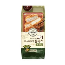 CJ 고메 바삭튀겨낸 돈카츠 통등심 450gX2개, 1세트