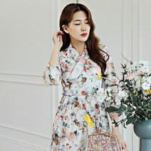 생활한복에 생활한복을 더한 철릭 원피스 빅사이즈 퓨전의상