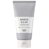 해피바스 화이트 클레이 모공 클렌징폼, 150g, 8개