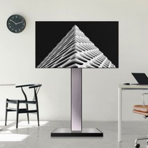 덴켄마운트 65인치 이동식tv거치대 업소용 매장 회사용 전자칠판 티비스탠드, 42-65인치거치대 /블랙실버