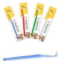 구취 충치 강아지 구강안쪽 틈새 칫솔 2개 애견칫솔, 1개