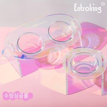 엔트롤링 크리스털 캣츠볼 개볼 싱글 더블볼 경추 미끄럼 방지 캣츠도그 용품, 수정싱글볼