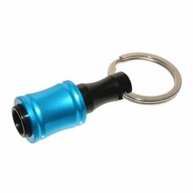 육각 생크 드라이버 비트 홀더 확장 바 드릴 나사 어댑터 퀵 릴리스 키체인 손쉬운 변경 6 개 1/4 인치, 07 Blue