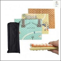 SJ 판촉 접이식 방석 매트 미니 미니방석 4단 인쇄 코팅 등산방석 캠핑 가방