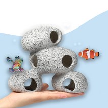 어와둥둥 피싱 아쿠아룸(포룸) 돌 수조 수석 꾸미기 관 실 어항 놀이터 장 산란 구피 새우 베타