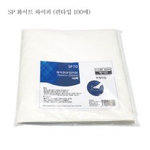기름흡착재 산업용 와이퍼 타올 백색 편타입 매 핸드 프올, 쿠팡 daonjoa 본상품선택