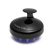 쿨그린 ST-205 샴푸브러쉬 두피마사지기 레드, 블랙