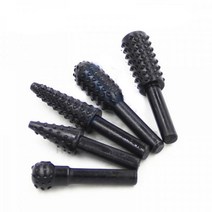 목공용 목재 홈파기날 5가지 모양세트, 단품