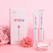 리얼그램 화이링 w 마시는 비타민c 히알루론산 석류맛 10포, 10포 x 5개