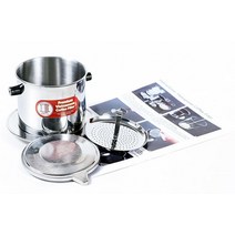 Thang Long 2 x 스테인리스 스틸 베트남 커피 필터 프레스 226.8g. 프렌치 그라인드 커피와 잘 어울립니다. 중력 인서트, 3, Medium (8 oz)