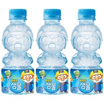 팔도 뽀로로 샘물 250ml 10개 낱개 지리산 샘물
