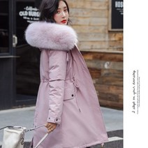 여성후리스롱패딩 미들패딩빅사이즈JK1