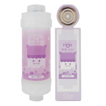 마이미 비타몬 항균샤워필터[퓨어라벤더] 국산-100%만족[무배+당일] 잔류염소제거 녹물제거 비타민C샤워 아로마테라피 반려동물샤워 항균볼 7500리터사용 4가지향, 1개