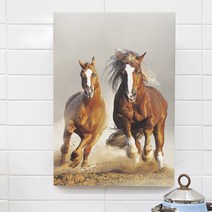 말 그림 팔마도 칠마도 그림 행운 캔버스 액자 사무실 활력 기운 행마도, 26.목표 마도