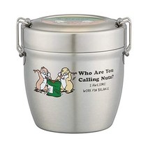 스케이터 보냉 보온 덮밥 스테인리스 도시락 550ml 디즈니 칩 & 데일 STLBD6-A, 칩 앤 데일