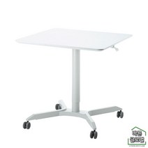 높이조절 모션테이블 스탠딩테이블 서서책상 높낮이조절책상 스탠드모션데스크 강의실, B형 화이트