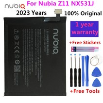 ZTE Nubia Z11 NX531J Li3829T44P6h806435 용 새 배터리 3000mAh 교체 충전식 도구, 없음