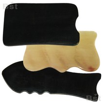 헬스데이 어께 팔 전신 두피 마사지 괄사도구, 블랙괄사1호, 1개