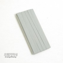 오렌지미싱 회색 면 바이어스 테이프 그레이 10mm 3.6m, 1개