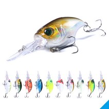 딥 크랭크베이트 CB75-D 배스 루어 낚시 하드베이트 딥크랑크, 06