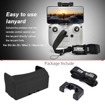 모니터후드 모니터후드24인치 모니터커버 Mavic Air 2S Sunhood 리모콘 Sunshade Foldable Phone Monitor DJI Mini 2 / Drone 액세, with lanyard