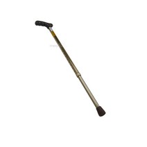 야광반사 가벼운 키작은 할머니지팡이 (브라운) 용품 여성 보행