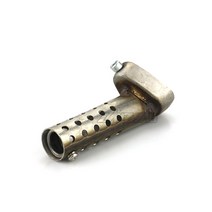 머플러파이프 머플러 배기 42 45 48mm 오토바이 파이프 소음기 db 킬러 for akrapovic yoshimura laser ixil sc project m4 ar, 1개