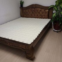 한이 순면고밀도바이오워싱면 돌침대매트 돌침대패드, 아이보리