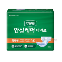 디펜드 남녀공용 안심플러스 언더웨어 성인기저귀 중형, 0    82 ~ 123 cm ~ XL특대형, 6개, 16개입