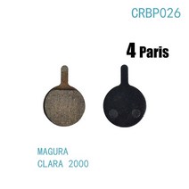 자전거부품4쌍 자전거 세미 메탈릭 유압 디스크 브레이크 패드 SRAM 코드 2011 +/코더 RSC/가이드-re + / S, CRBP026