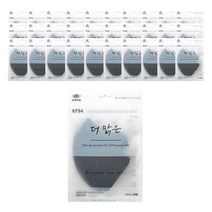 더맑은 프리미엄 황사 KF94 강혜연 마스크 블랙 대형, 100매