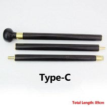 호신용지팡이 탈착식 치킨 윙 우드 워킹 스틱 등반 야외 자기 방어 트레킹 폴 안전 도구 3 섹션, 03 Beige, 3.Beige