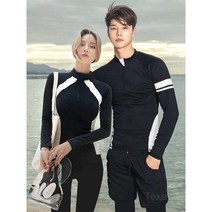 다이빙슈트 스노쿨링슈트 서핑슈트 서핑 스쿠버 스노클링 웻슈트드라이슈트, E. 여성용5피스