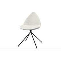 카페 인테리어 보컨셉 식탁 디자인 가죽 수입 의자 노르딕 에그 물방울 모던, 화이트 수입 푸피