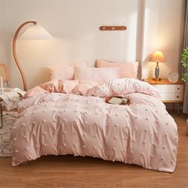 Bonenjoy 1Pc 그레이 퀼트 커버 퀸 킹 사이즈 funda nordica cama 150 for Kids 심플 스타일 체크 무늬 Tufted Flower Comforter